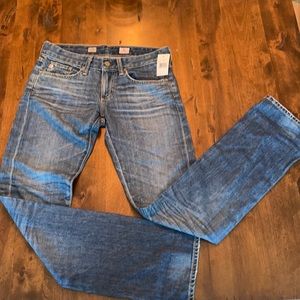 AG relaxed straight leg jeans
